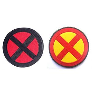 Embroidered Patch Airsoft Morale Patch 1 2pc 2" Marvel Comics X-Men Wolverine Movie 3D Tactical Patch Military Embroidered Morale Tags Badge Embroidered Patch DIY Applique Shoulder Patch Embroidery Gift Patch