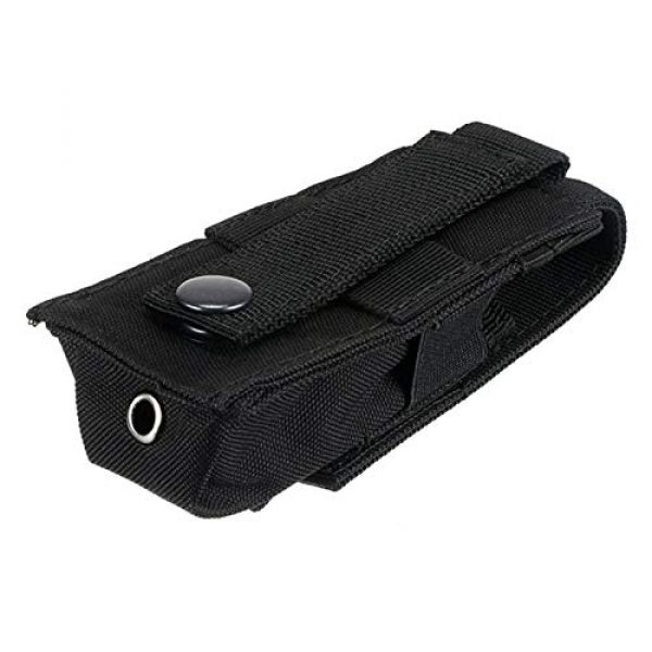FIRECLUB Tactical Pouch 3 FIRECLUB Tactical Molle 14 x 5.5 Protable Travel Kit Flashlight Bag Tactical Unsex MOLLE Single Mag Pouch Belt Waist Pack Bag