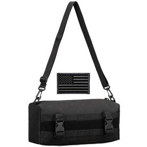 Protector Plus Tactical Pouch 1 Protector Plus Tactical MOLLE Pouch Military Multi-Purpose Increment Attachment Bag Messenger Utility Gadget Gear Medical Pack Tool Pocket EDC Belt Purse (Patch Included)
