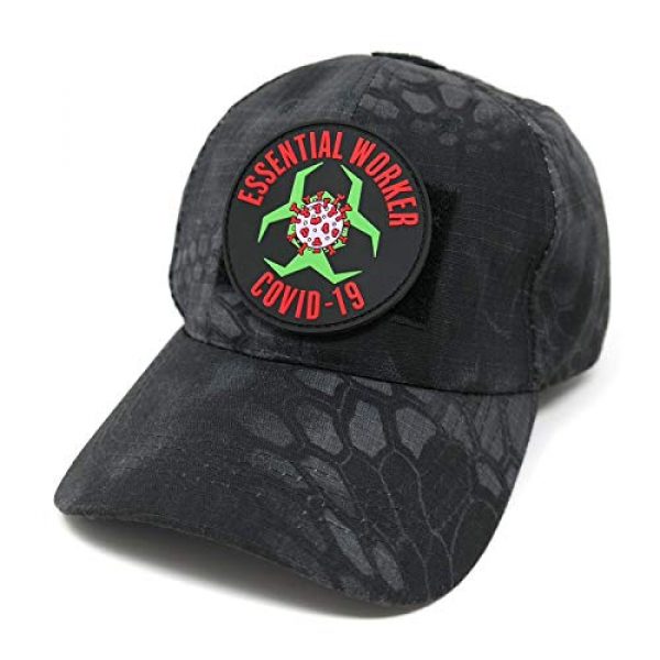 Stinking Patch Co. Airsoft Morale Patch 2 Essential Worker Hook and Loop Patch | Tactical Patch