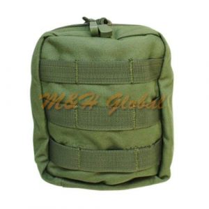 MH GLOBAL Tactical Pouch 1 MOLLE EMT Pouch Tactical Medic First Aid Pouch - OD GREEN