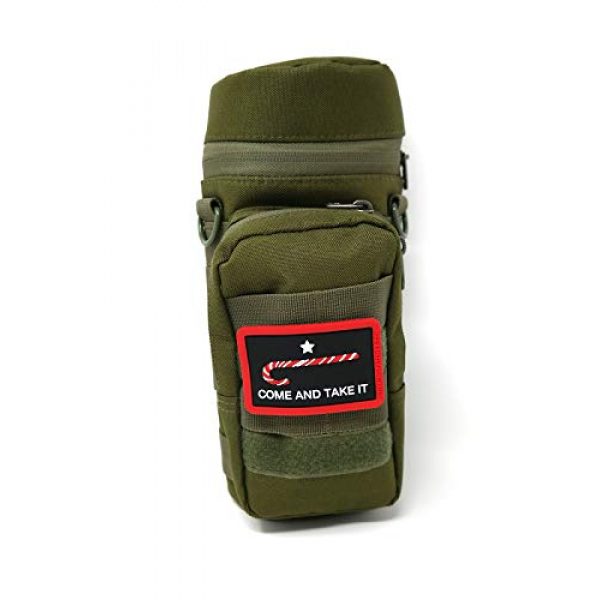 Stinking Patch Co. Airsoft Morale Patch 3 Come and Take It Candy Cane PVC Rubber Tactical Patch | Christmas Morale Patch