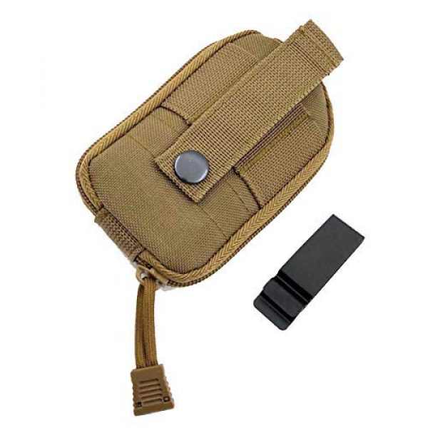 AIWAYING Tactical Pouch 2 AIWAYING Molle Dump Pouch Drawstring Spacious Folding Magazine Bag Military Holster Pack Outdoor Water Bottle Ammo Pouch