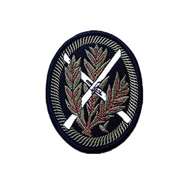Embroidery Patch Airsoft Morale Patch 1 WWII German WH SNOWFIELD Rifleman Sniper Military Hook Loop Tactics Morale Embroidered Patch