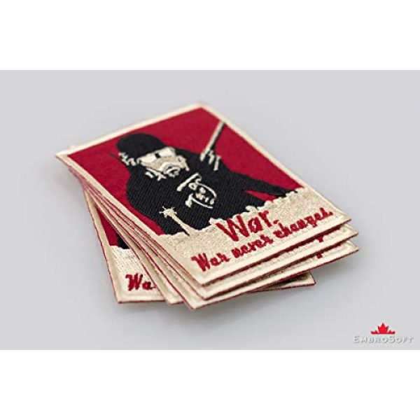Embrosoft Airsoft Morale Patch 3 Fallout New Vegas New California Republic Rangers Embroidered Patch Iron On (3.1" x 3.9")