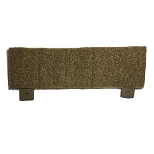 Empire Tactical USA Airsoft Morale Patch 1 Coyote Brown 10"x3" Tactical Military (Hook/Loop) Modular Badge Morale Patch Panel