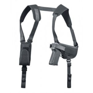 Uncle Mike's Tactical Pouch 1 Uncle Mike's Horizontal Shoulder Holster - 010-3 to 4-inch BBL Medium Autos