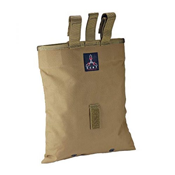Sert Tactical Pouch 4 Dump Pouch, Folding (3-Fold Mag Recovery Pouch), MOLLE, Belt Mounted