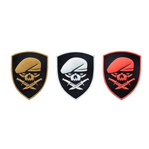 Tactical PVC Patch Airsoft Morale Patch 1 Ranger 75th Regiment AFO Delta Force Seals Medal of Honor MOH PVC Military Tactical Morale Patch Badges Emblem Applique Hook Patches for Clothes Backpack Accessories