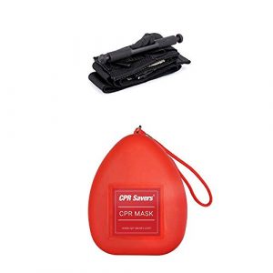 CPR Savers & First Aid Supply Tactical Pouch 1 CPR Savers and First Aid Supply SOF Tactical Tourniquet SOFTT-NH with CPR Mask
