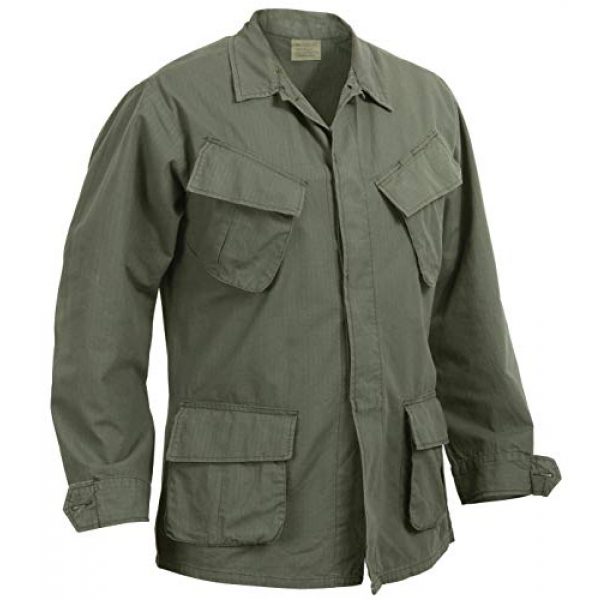 Rothco Tactical Shirt 1 Vintage Vietnam Fatigue Shirt Rip-Stop