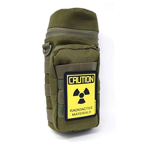Stinking Patch Co. Airsoft Morale Patch 3 Caution Radioactive Materials PVC Tactical Patch | Funny and Practical!