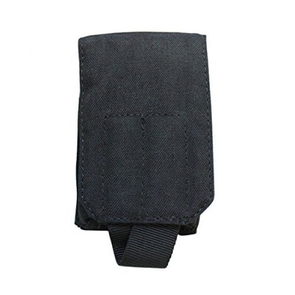 MH GLOBAL Tactical Pouch 1 MOLLE Tactical Tech Sheath Pouch Digital Camera Cell Phone GPS - BLACK