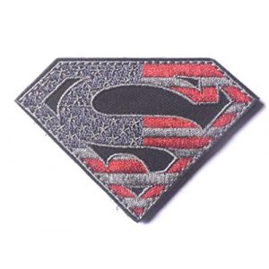 Embroidered Patch Airsoft Morale Patch 1 American Flag Superman 3D Tactical Patch Military Embroidered Morale Tags Badge Embroidered Patch DIY Applique Shoulder Patch Embroidery Gift Patch