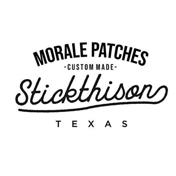 STICKTHISON Airsoft Morale Patch 3 Smoke em Morale Patch - Tactical Rubber/PVC Hook and Loop Style - Ships Free from USA - Veteran Owned