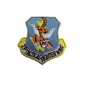Embroidery Patch Airsoft Morale Patch 1 USAF 23rd Tactical Fighter Wing Military Tactics Morale Embroidered Patch
