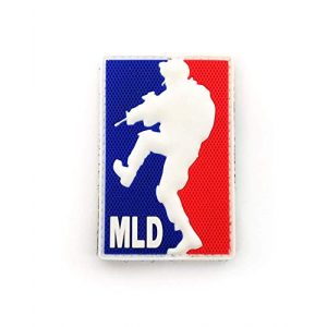 Tactical Innovations Canada Airsoft Morale Patch 1 PVC Morale Patch - MLD - Major League DoorKicker 2"x3" (3D)