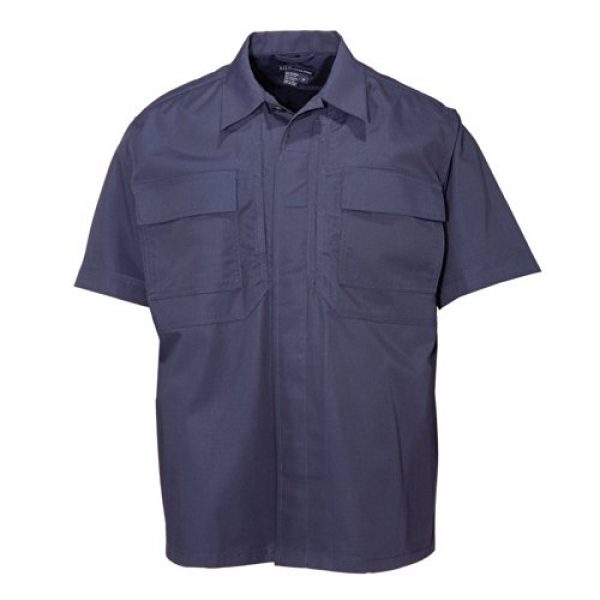 5.11 Tactical Shirt 1 Tactical Men's TDU Short Sleeve Polo Shirt, Breathable and Treated Fabric, Style 71339T