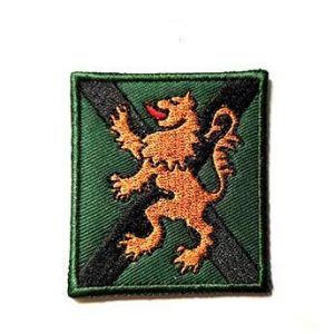 Tactical Embroidery Patch Airsoft Morale Patch 1 Latest Royal Regiment of Scotland Multicam MTP TRF & ZAP Tactical Embroidery Patch Hook & Loop Morale Patch Military Patch for Clothing Accessory Backpack Armband (Green)
