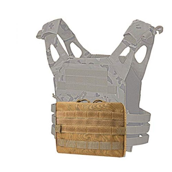 IronSeals Tactical Pouch 6 IronSeals Multipurpose Tactical Utility Bag, Tactical Molle Pouch, Medical EMT Bag, Molle EDC Pouch