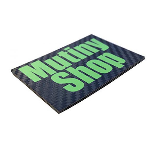 Mutiny Shop Airsoft Morale Patch 7 1x3 Custom Text Vinyl Patch - Huge Variety of Colors and Sizes - Name Tape
