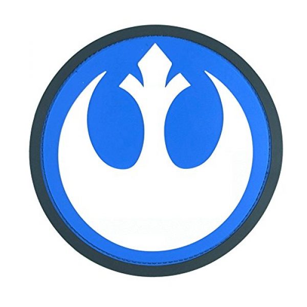 Patch Panel Airsoft Morale Patch 1 Rebel Alliance Tactical Event Patch Morale Badge - Velcro Patch to be Added to Uniforms, Jackets, Backpacks, Vests, Technical Equipment by Patch Panel