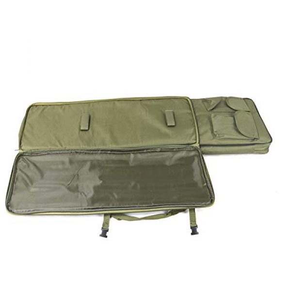 Tourbon Sporting Tactical Pouch 5 Tourbon Tactical Long Rifle Gun Bag Transportation Case - Green