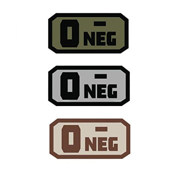 Fox Outdoor Airsoft Morale Patch 1 Fox Outdoor Products O Neg Medical & Morale Patches