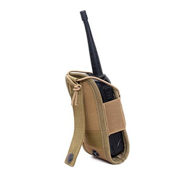 Naiyafly Tactical Pouch 5 Naiyafly Adjustable Storage Tools Pouch,Molle Pouch,1000D Nylon Sports Molle Radio Walkie Talkie Holder Bag Magazine Mag Pouch Pocket