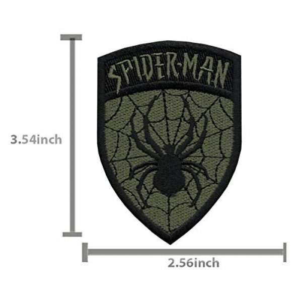 Straveg Airsoft Morale Patch 2 Iron On Patches - Spider-Man Patch Iron On 1pcs Patch Marel Avengers Tactics Morale Embroidered Applique S-128