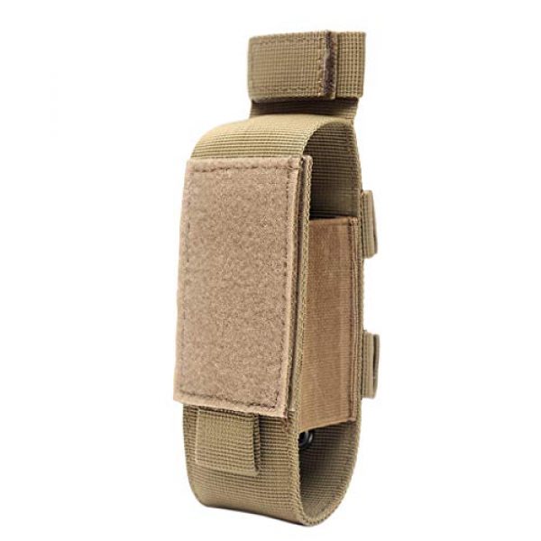 LEIPUPA Tactical Pouch 4 LEIPUPA Pack of 2 Beige+Green 600D Nylon Molle Tourniquet Case Tourniquet Holder
