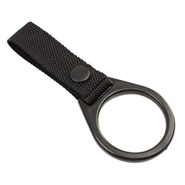 LytHarvest Tactical Pouch 3 LytHarvest Baton Ring Holder, D/C Cell Flashlight Ring Holder