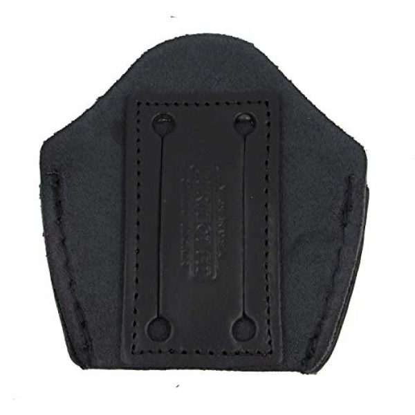 Perfect Fit Shield Wallets Tactical Pouch 2 Open Top Handcuff Case with Black Snap
