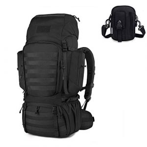 Mardingtop Tactical Backpack 1 Mardingtop Bundle Items: 60L Molle Military Tactical Backpack Black