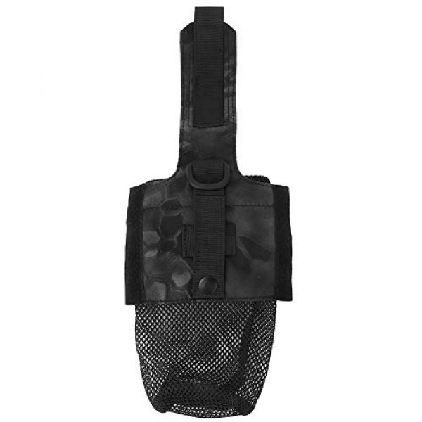 Tbest Tactical Pouch 1 Upgraded Sports Water Bottles Pouch Bag Outdoor Military Molle Water Bottle Bag Kettle Pouch Holder Bag Hiking Kettle Bags Travel Water Bottle Carry Bag for Outdoor Activities