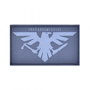 BASTION Airsoft Morale Patch 1 Bastion Tactical Combat Badge PVC Morale Patch Hook and Loop Patch - Prepared Mind 101