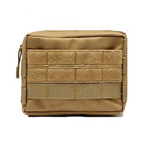 Semper Paratus Tactical Pouch 1 Semper Paratus Gear Molle Pouch, Tactical Admin Pouch Compact EDC Utility Gadget Gear Pouch Military Carry Accessory Belt Hanging Waist Bag Gifts for Men