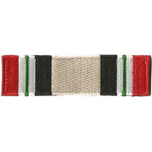 Gadsden and Culpeper Airsoft Morale Patch 1 Tactical Morale Patch - Iraq Service Ribbon Design