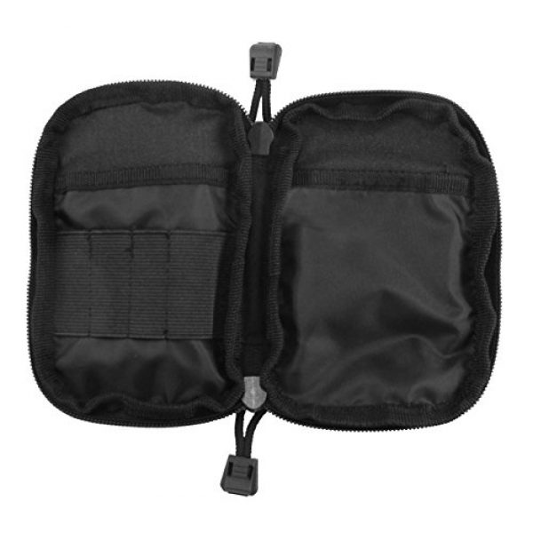 Rescue Essentials Tactical Pouch 4 Rescue Essentials Plain Clothes Carry Zippered Pouch - Black