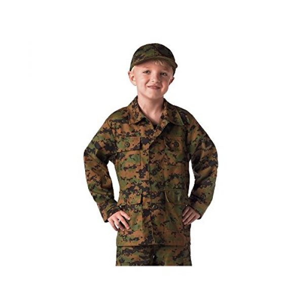 Rothco Tactical Shirt 1 Kids BDU Shirt - Woodland Digital Camo