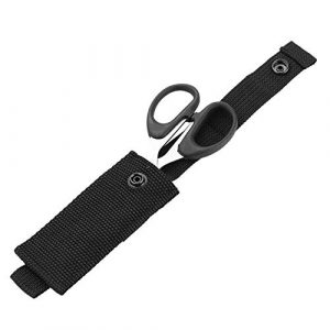 Dilwe Tactical Pouch 1 Medical Shears Pouch, Durable Military Medical Shears Pouch Bag Holder MOLLE Hand Tools Pouch for Medical Rescue First Aid