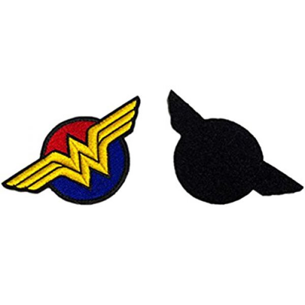 Embroidery Patch Airsoft Morale Patch 4 Wonder Woman Super Hero Tactical Military Embroidery Patch