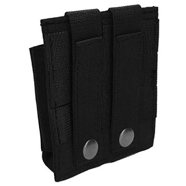 DAUERHAFT Tactical Pouch 5 DAUERHAFT Outdoor Magazine Pouch with Two Straps Polyester Magazine Bag,for Outdoor Hunting Military Training Exploring