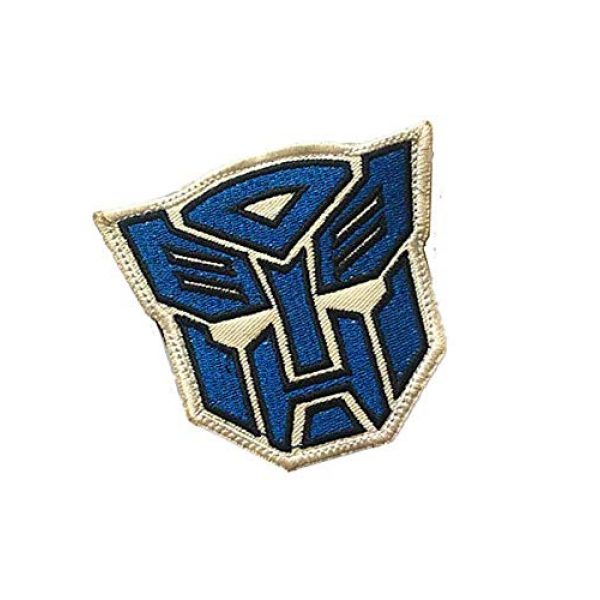 Embroidery Patch Airsoft Morale Patch 2 Superhero Transformers Autobot Military Hook Loop Tactics Morale Embroidered Patch