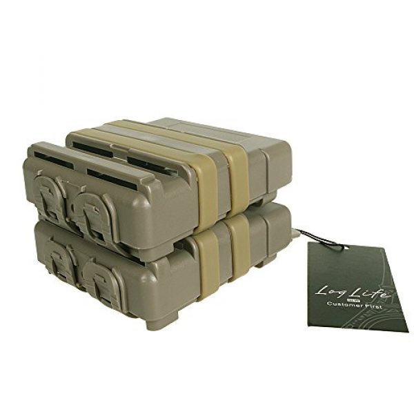 loglife Tactical Pouch 5 Loglife Tactical Heavy 7.62 Magazine Pouch Bag Fast Mag for M4 MAG Pouch Heavy Black DE FG
