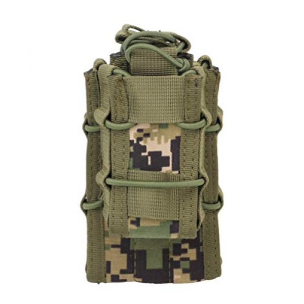 BESPORTBLE Tactical Pouch 1 BESPORTBLE 1PCS Attachment Sub-Package MOLLE System Vest Accessory Kit Storage Multiple Pocket Molle Bag Outdoor Camping Backpack Hiking Strap Backpack (Green Style)
