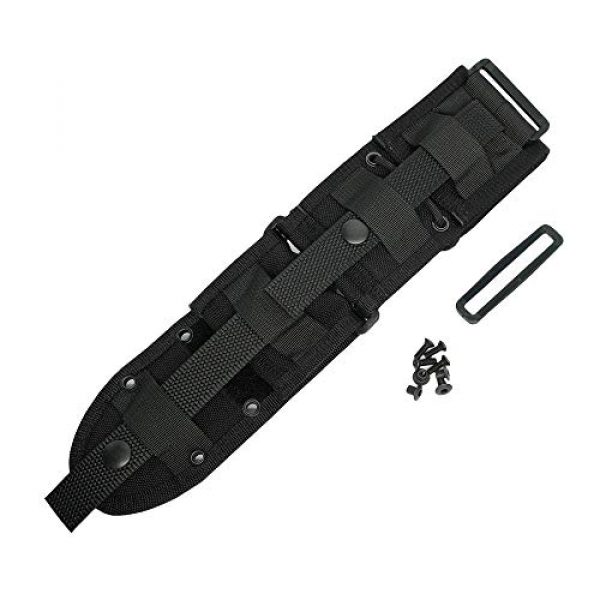 ESEE Tactical Pouch 2 ESEE Fixed Blade MOLLE Back Sheath Models 5 & 6
