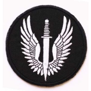 Tactical Embroidery Patch Airsoft Morale Patch 1 UK SAS Special Air Service Regiment British Tactical Embroidery Patch Hook & Loop Morale Patch Military Patch for Clothing Accessory Backpack Armband