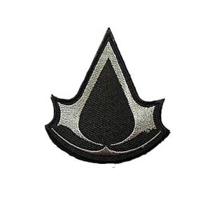 Embroidery Patch Airsoft Morale Patch 1 Assassin's Creed Military Hook Loop Tactics Morale Embroidered Patch