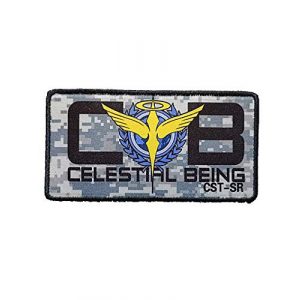 Fine Print Patch Airsoft Morale Patch 1 Mobile Suit Gundam Celestial Being Patch Military Hook Tactics Morale Patch